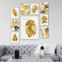 Wallity Set de 9 Cuadros Decorativos Multicolor en MDF